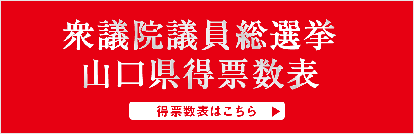 衆議院議員総選挙 山口県得票数表