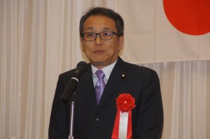 国会議員挨拶（江島参議院議員）