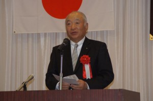 来賓祝辞（柳居議長）